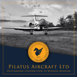 SPBAA 2019 Winner - Outstanding Contribution to Business Aviation Winner - Pilatus